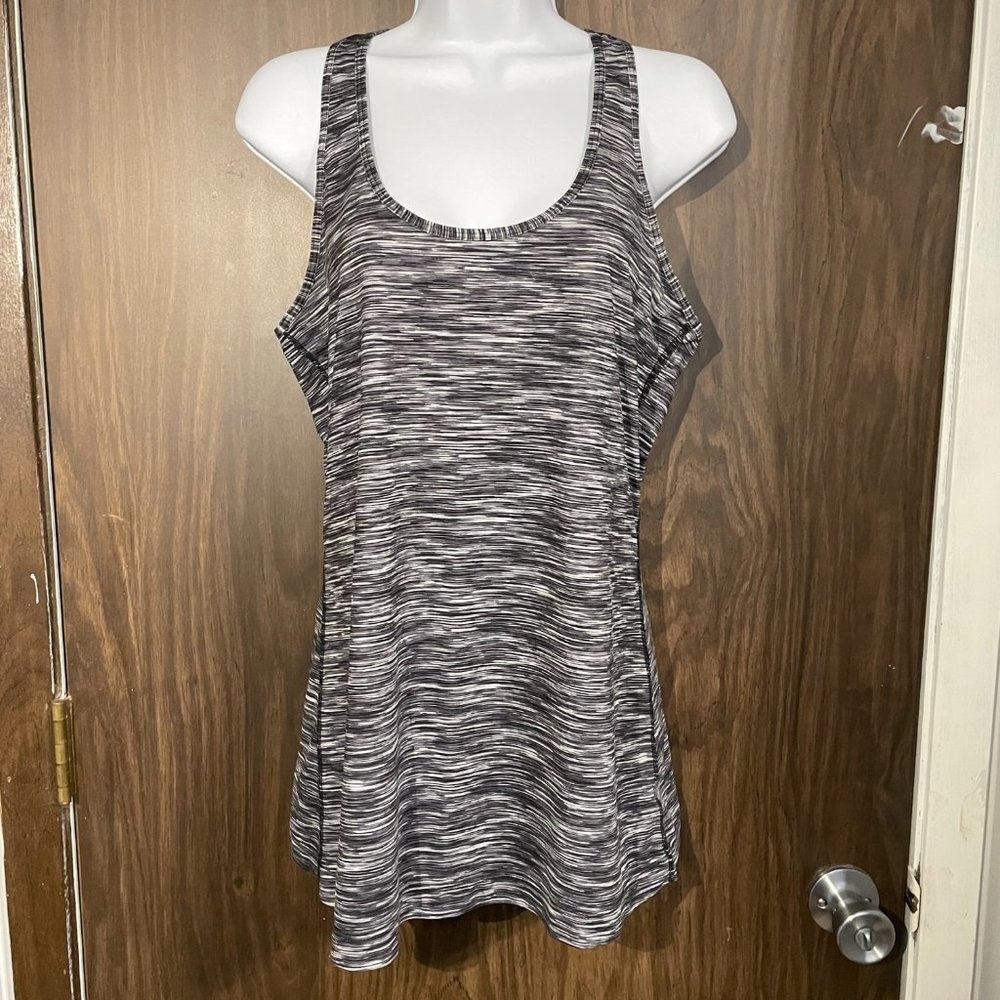 Xersion Semi Fit Racerback Tank Top Athletic Workout Shirt Exercise Clothes